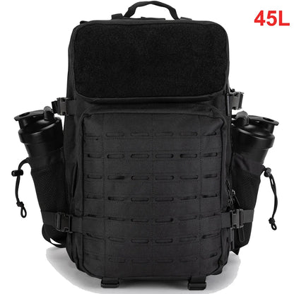 45L Tactical Backpacks Men Sports Travel Gym Hiking Bag Military Army Assault Pack Outdoor Camping Survival Hunting Rucksack