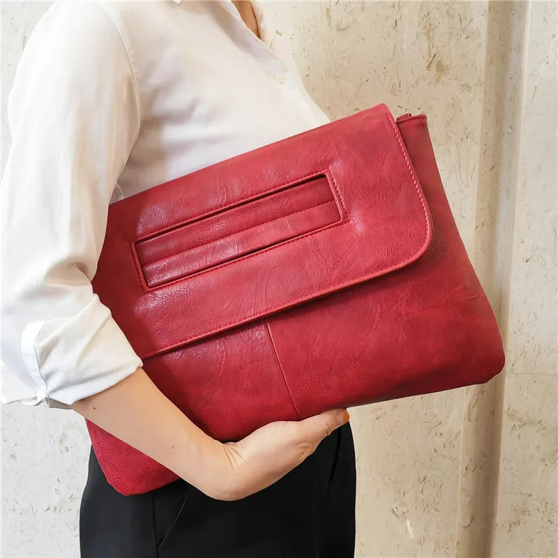 GWPPDMY Quality Women's Envelope Clutch Bag High Crossbody Bags for Woman Trend Handbag Messenger Bag Large Ladies Clutche