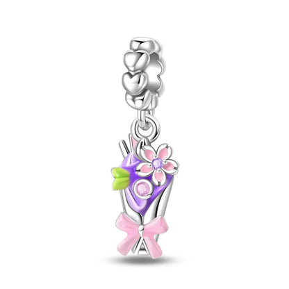 925 Sterling silve Coffee Cup Pumpkin Cart Series Charm Fit 4mm aperture Bracelet Charm Bead Necklace Diy Women Jewelry