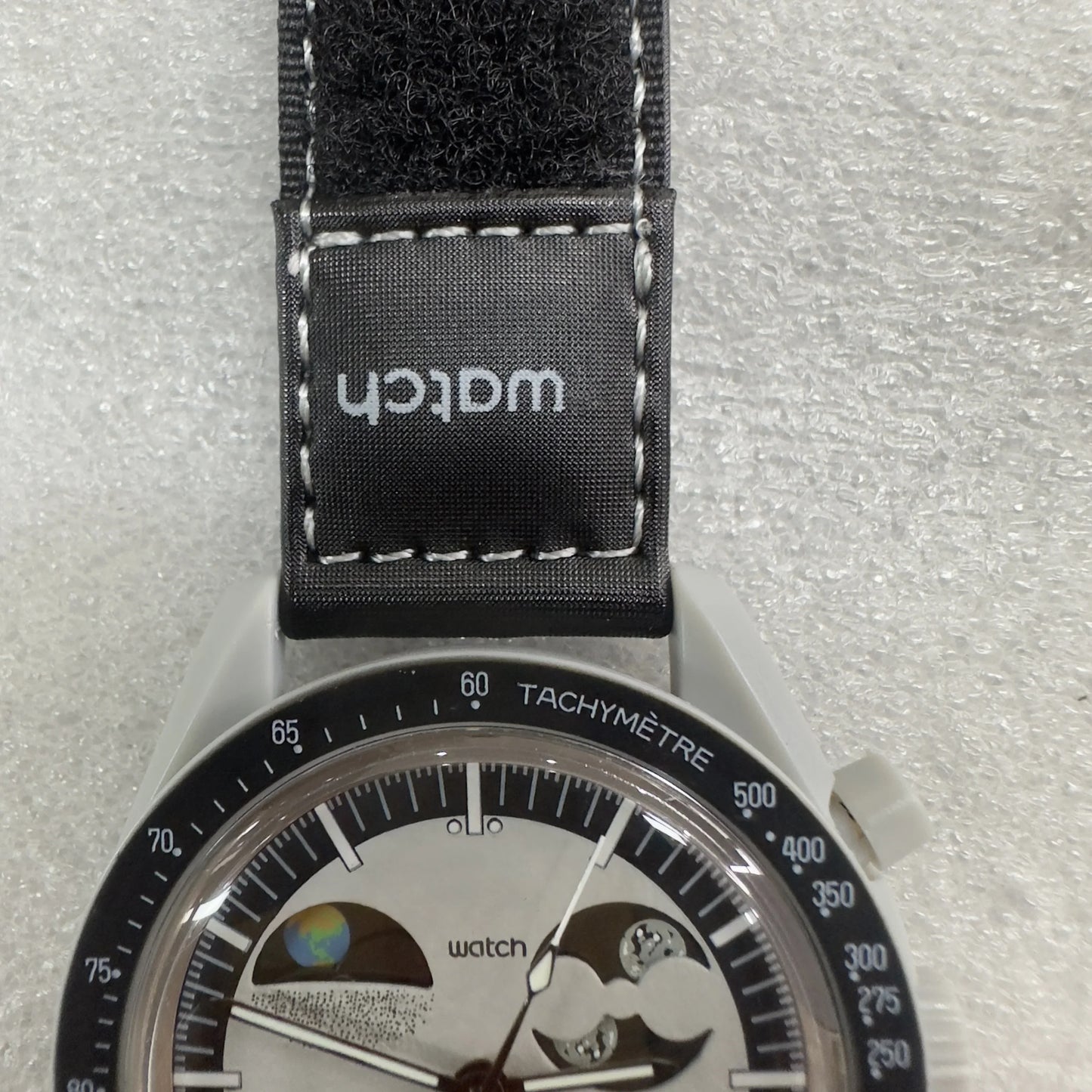 Polished 2025 Moon Mission His Hers Watch 6-Hand Chrono Quartz Movement 50m Water Resistant Luminous