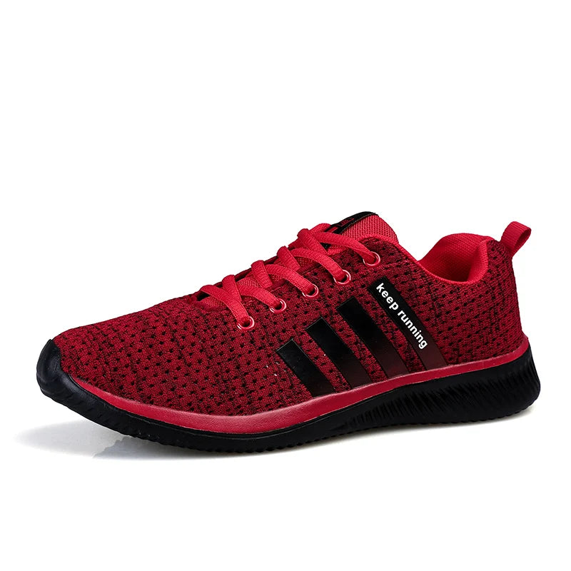 New large size men's net casual shoes comfortable sports lightweight non-slip high quality men's sports shoes