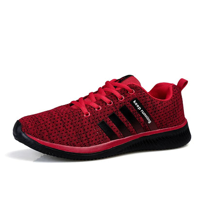 New large size men's net casual shoes comfortable sports lightweight non-slip high quality men's sports shoes