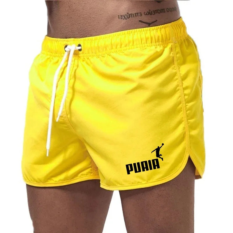 Men's Beach Shorts Summer Beach Trunks Sports Casual Pants Quick Drying Swimming Exercise Fitness Surf Ventilate Comfort Shorts