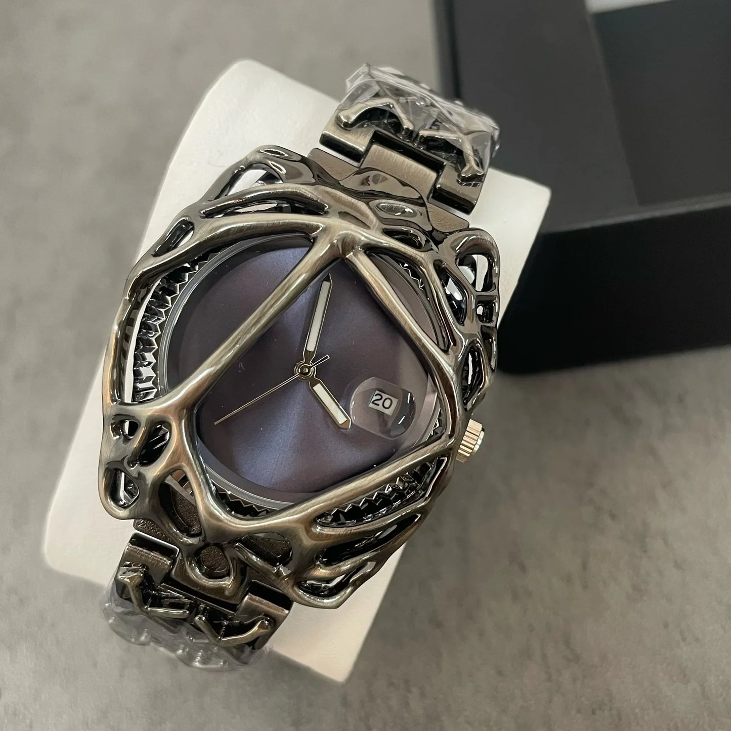 High Quality Original Y2k Quartz Watch Men Creative Shape Alabaster Unisex Medieval Niche Unique Hot Sell  AAA Clock Relógio