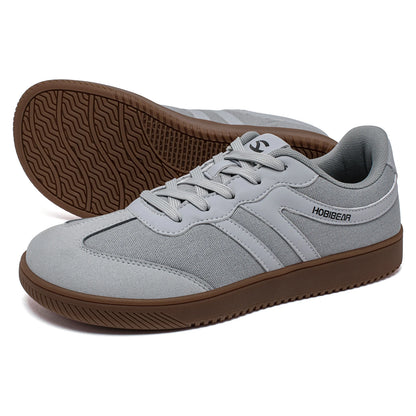 HOBIBEAR Minimalist Wide Toe Sneakers Unisex Zero Drop Barefoot Shoes Lace Up Mesh Non Slip Casual Sneaker