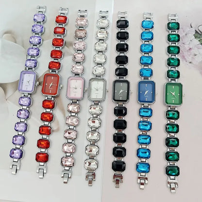 UTHAI CQ412 Fashionable Women watch, light luxury square bracelets, quartz watches, trendy clocks, gifts，watches for woman