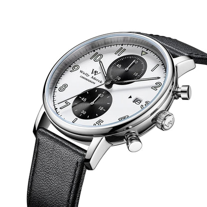 WM Watch Quartz Watches Multi-function luminous Water Resistant Classic Casual Business Man Watch Welly Merck Watcher WM063M