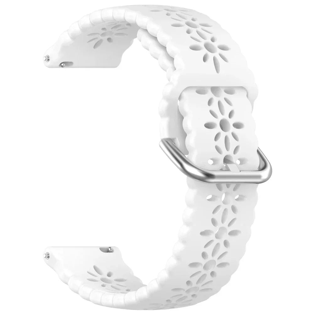 Breathable Strap 22mm for Zeblaze Vibe 7/Pro/Lite/stratos 2 3/Btalk/GTS GTR 3 Pro/Ares 3 Pro/Beyond Silicone Watch Band Bracelet