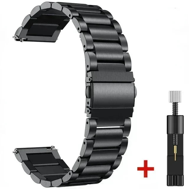 Watch Bracelet Strap for MEVADEN MD56 MD52 Smartwatch Stainless Steel Band for MEVADEN MD56 MD52 Metal Correa Wristband