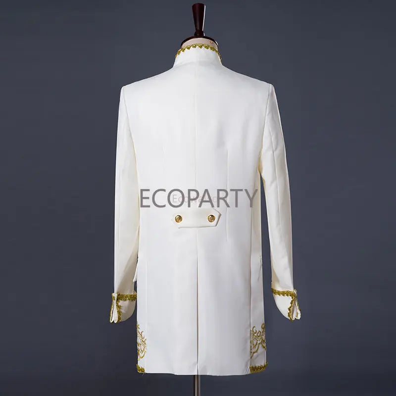 2023 New Retro Court Style Men's Tuxedo Men's Suit Three-piece Suit for European and American Opera Stage Costumes Dress Suit