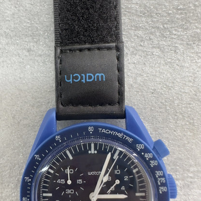 Polished 2025 Moon Mission His Hers Watch 6-Hand Chrono Quartz Movement 50m Water Resistant Luminous