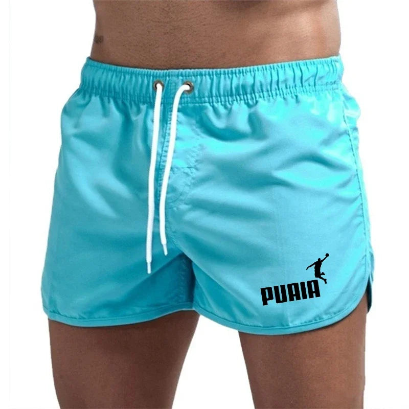 Men's Beach Shorts Summer Beach Trunks Sports Casual Pants Quick Drying Swimming Exercise Fitness Surf Ventilate Comfort Shorts