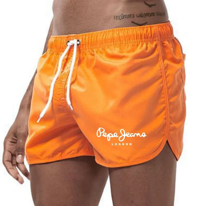 Short de sport respirant pour hommes, pantalon trois points loisirs course à pied fitness extérieur été nouveau2025