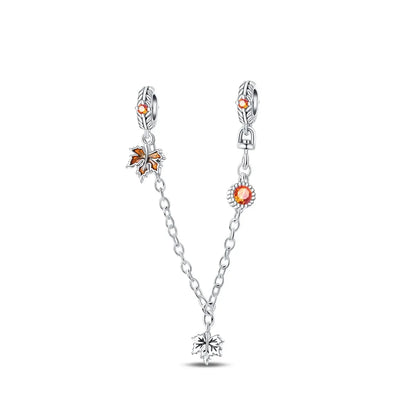 925 Sterling silve Coffee Cup Pumpkin Cart Series Charm Fit 4mm aperture Bracelet Charm Bead Necklace Diy Women Jewelry