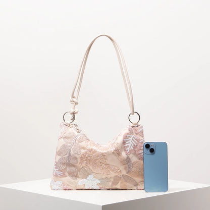 Luxury Shoulder Bag For Ladies，Floral Bag，Prom Bag，Prom Dresses For Women，Prom Accessories，Bridal Party，Sequin Bag