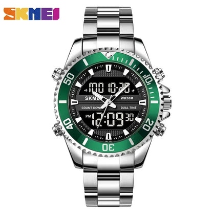 SKMEI 1850 Digital Mens Wristwatches Calendar Waterproof Quartz Sports Electronic Watches for Men Alarm Clock Relogio Masculino