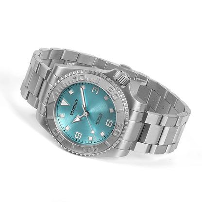 Boderry ADMIRAL Diver Watches 3-Hand No Date 200M Waterproof Titanium Automatic Mechanical Luxury Wristwatch For Men