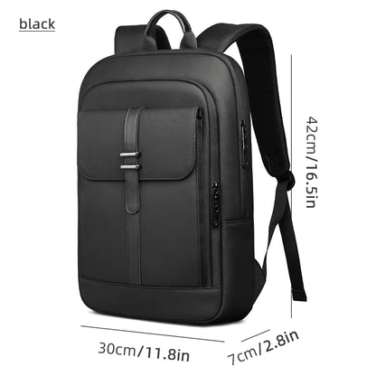 Heroic Knight Laptop Backpack Slim Men Business Backpack Multifunctional Waterproof Work Backpack Casual College Travel Daypack