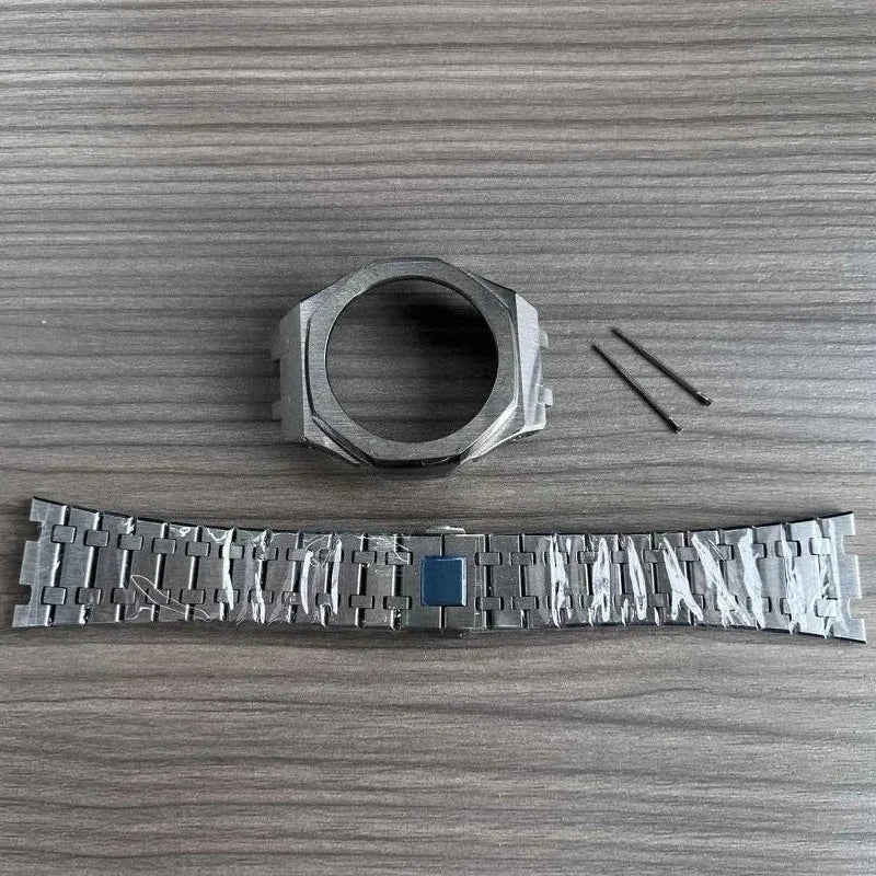 Gen4/5 Mod Kit For Casioak GA2100 Luxury Refit Mod Kit For GMA-S2100 GA-2110 Modification Kit Stainless Steel Case Metal Strap