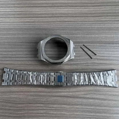 Gen4/5 Mod Kit For Casioak GA2100 Luxury Refit Mod Kit For GMA-S2100 GA-2110 Modification Kit Stainless Steel Case Metal Strap