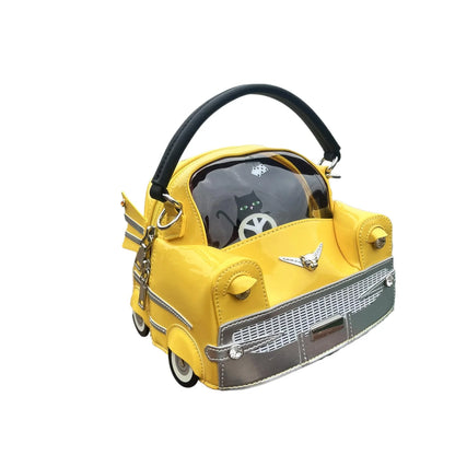 Designer Purses and handbag Women's bag Purse pu leather high quality handmade handbags Cute funny Shape Shoulder bag