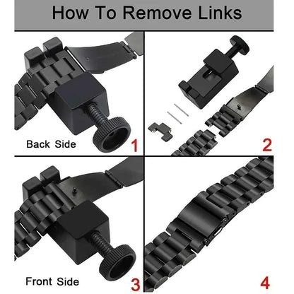 Watch Bracelet Strap for MEVADEN MD56 MD52 Smartwatch Stainless Steel Band for MEVADEN MD56 MD52 Metal Correa Wristband