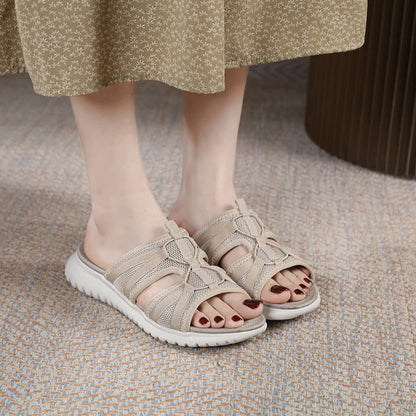 Summer Platform Women  Flat Heel Women's House Slippers Casual Women's Flip Flops Ladies Shoes On Offer