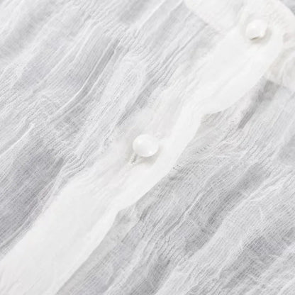 2024 Summer Casual Loose Green 3 Piece Sets Women Outfit Fashion Long Sleeve Top + Tube Top Matching High Waist Shorts Set New