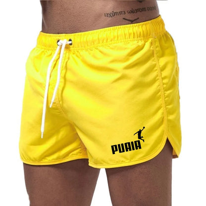 Men's Beach Shorts Summer Beach Trunks Sports Casual Pants Quick Drying Swimming Exercise Fitness Surf Ventilate Comfort Shorts