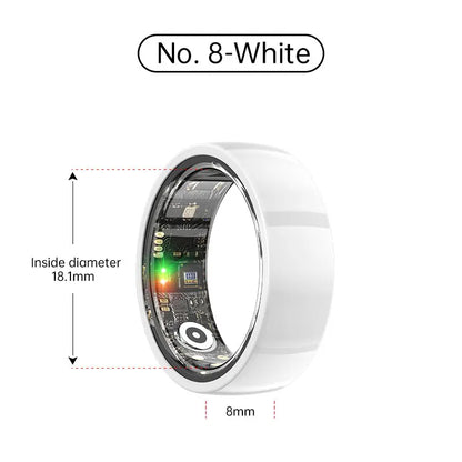 Smart Ring Bluetooth 5.1 Sleep Camera Remote Control Multiple Exercise Modes Wearable Fitness Ring