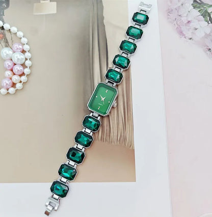 UTHAI CQ412 Fashionable Women watch, light luxury square bracelets, quartz watches, trendy clocks, gifts，watches for woman