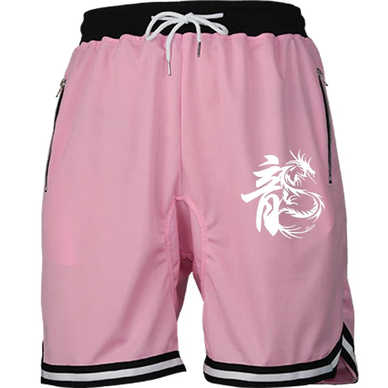 Summer Men Breathable Casual Beach Basketball Comfortable Fitness Sports Shorts Male Bermudas