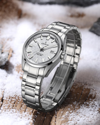 2025 Cronos 39mm Men Watch Texture Dial PT5000 Automatic Mechanical Watches Sapphire  Waterproof 100m Luminous Wristwatch L6037M