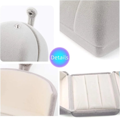 High-Grade Velvet Double Open Jewelry Gift Box, Rings Necklaces Earrings Bracelets Holder for Engagement,Christmas & Anniversary