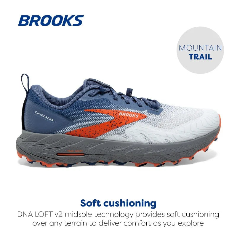 Brooks Men’s & Women’s Cascadia 17 Trail & Road Running Shoe