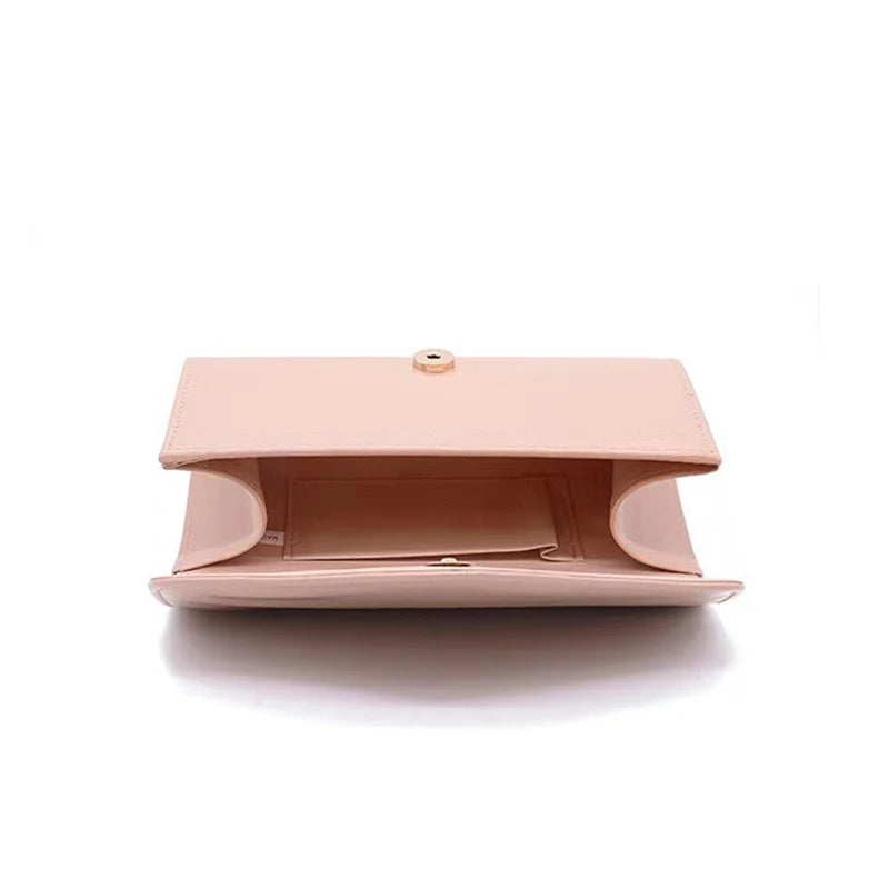 Patent Leather Envelope Clutch Purse Shiny Candy Color Cover Day Clutches Evening Bag for Women Shoulder Handbags Bolso Mujer
