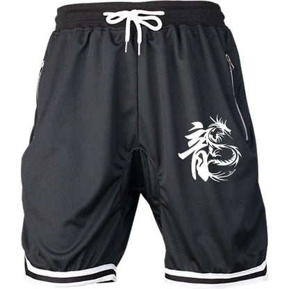 Summer Men Breathable Casual Beach Basketball Comfortable Fitness Sports Shorts Male Bermudas