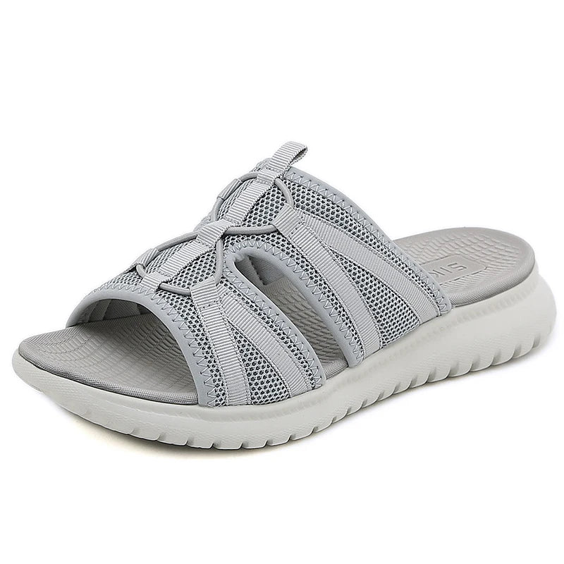 Summer Platform Women  Flat Heel Women's House Slippers Casual Women's Flip Flops Ladies Shoes On Offer