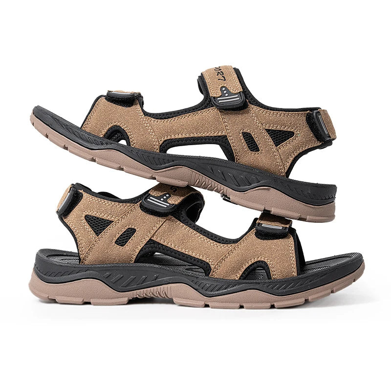 Breathable Fashion Men Sandals Summer Beach Holiday Sandals for Mens Lightweight Shoes New Outdoor Comfortable Casual Sandals