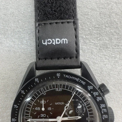 Polished 2025 Moon Mission His Hers Watch 6-Hand Chrono Quartz Movement 50m Water Resistant Luminous