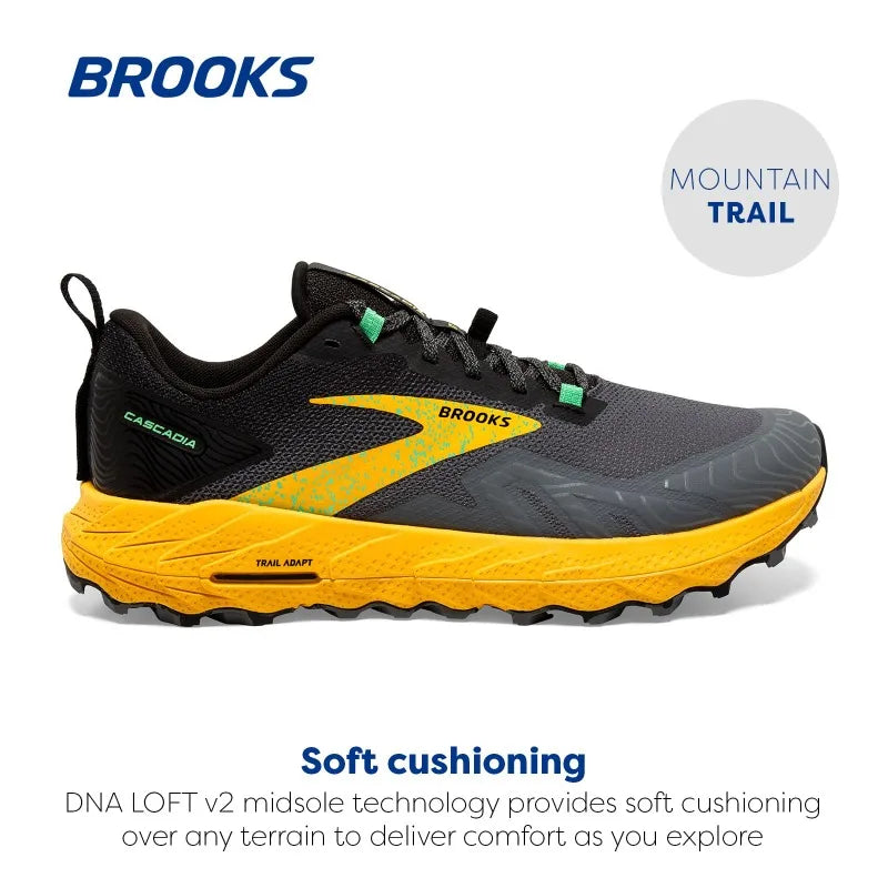 Brooks Men’s & Women’s Cascadia 17 Trail & Road Running Shoe