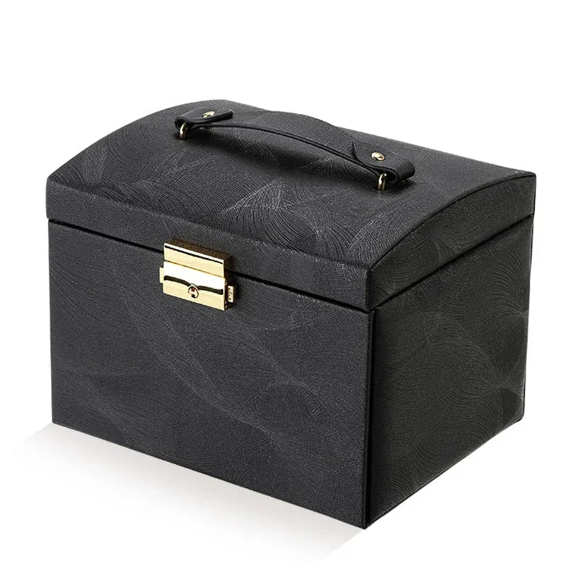 Jewelry Casket High Capacity Jewelry Box Multifunction Makeup Storage Makeup Organizer Beauty Travel Box Jewelry Organizer