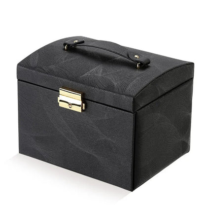 Jewelry Casket High Capacity Jewelry Box Multifunction Makeup Storage Makeup Organizer Beauty Travel Box Jewelry Organizer