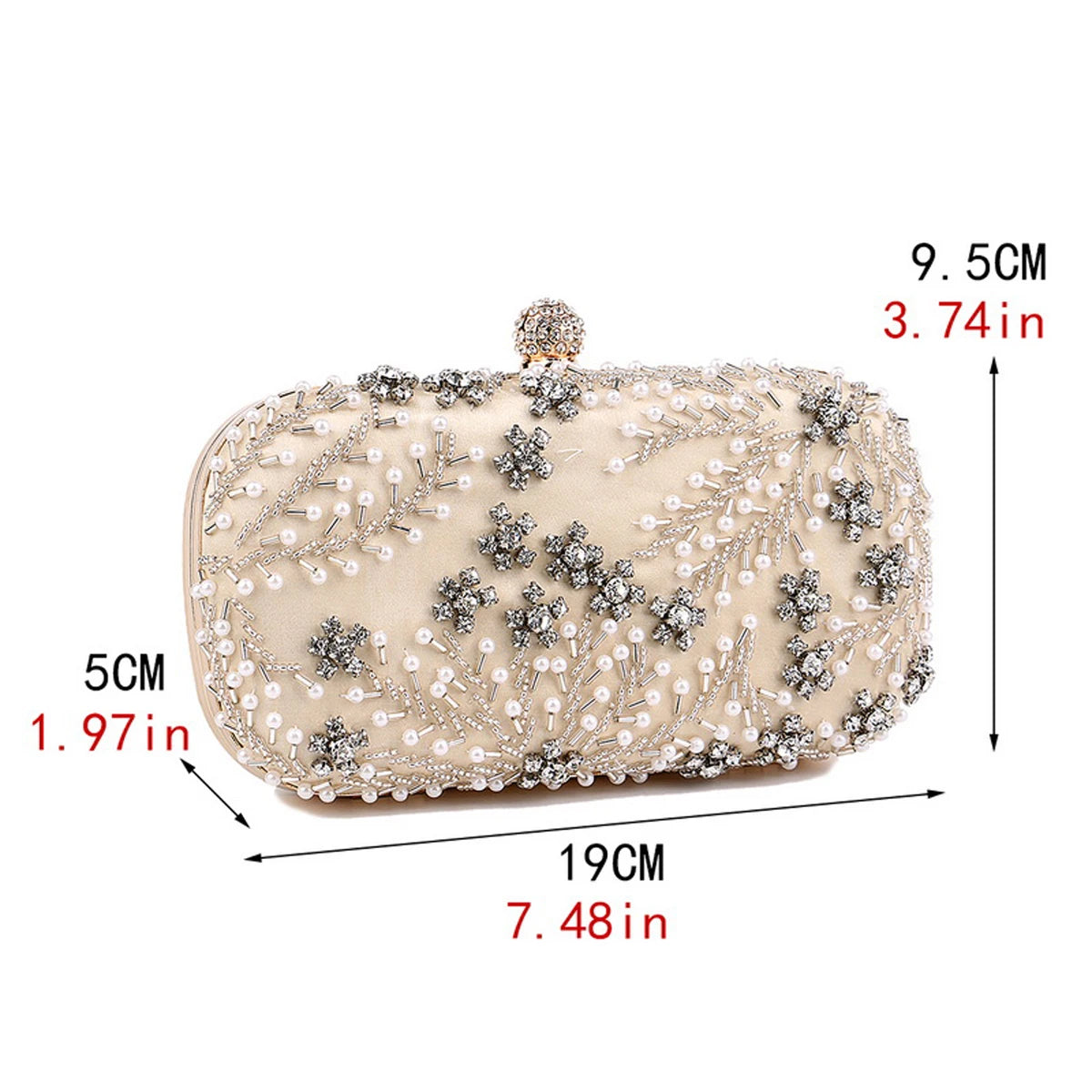Satin Diamonds Party Hight Quality Women Day Clutch Diamonds Gift Wedding Evening Bags New Arrival Shoulder Chain Purse