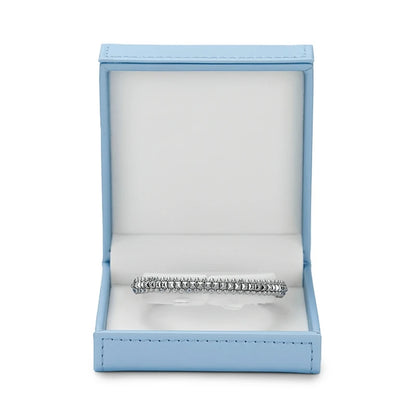 Oirlv Blue Jewelry Box Gift Boxes PU Leather Jewelry Boxes Wholesale Blue Wedding Ring Earring Bracelet Necklace Jewelry Box Set
